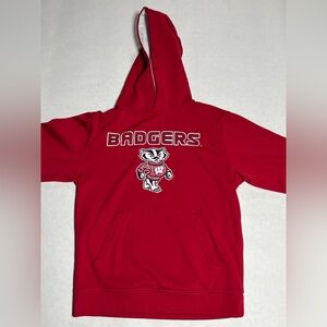 Colosseum Wisconsin Badgers hoodie size youth medium.